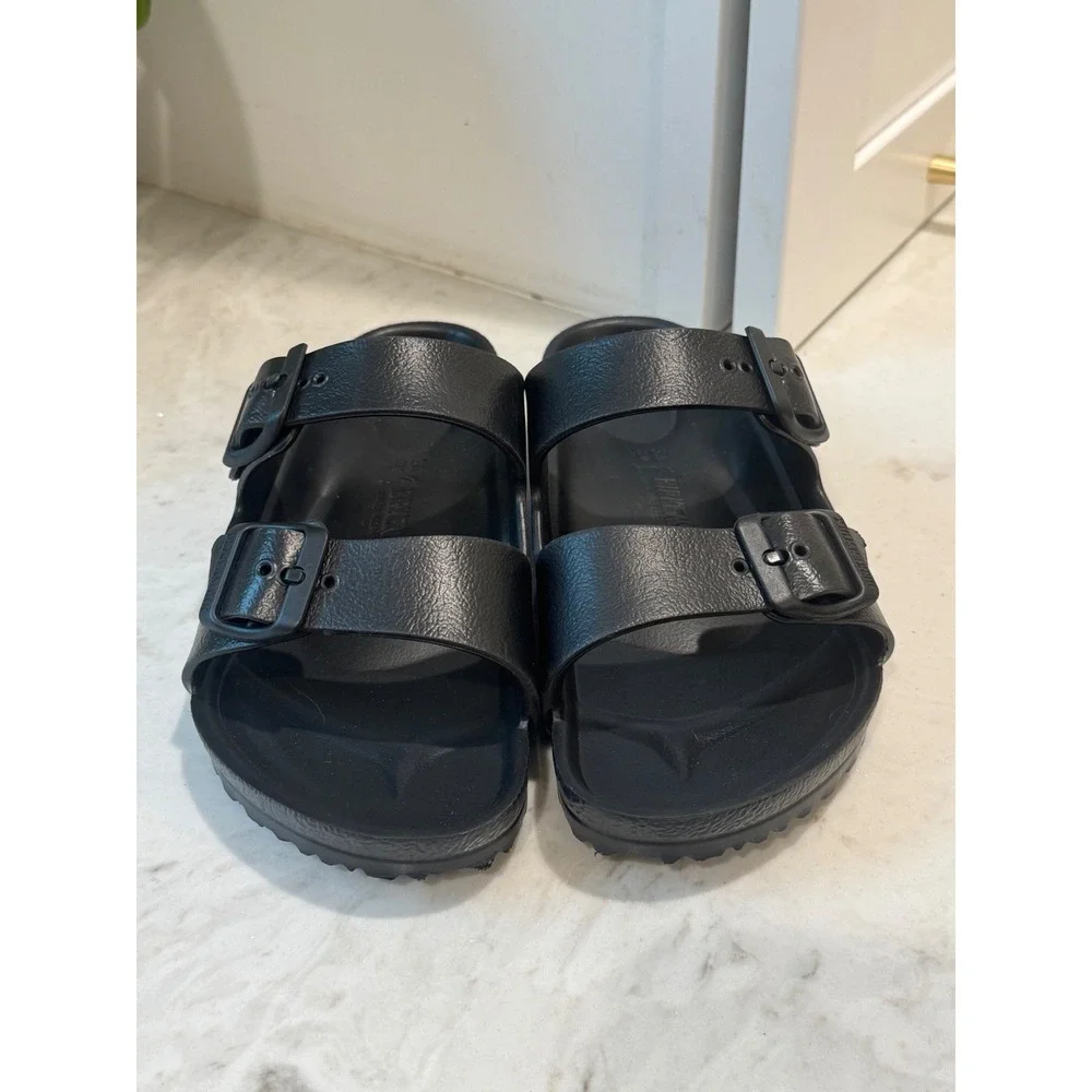 Birkenstock Arizona EVA Sandal Kids Size 34 Black Waterproof Lightweight Slides